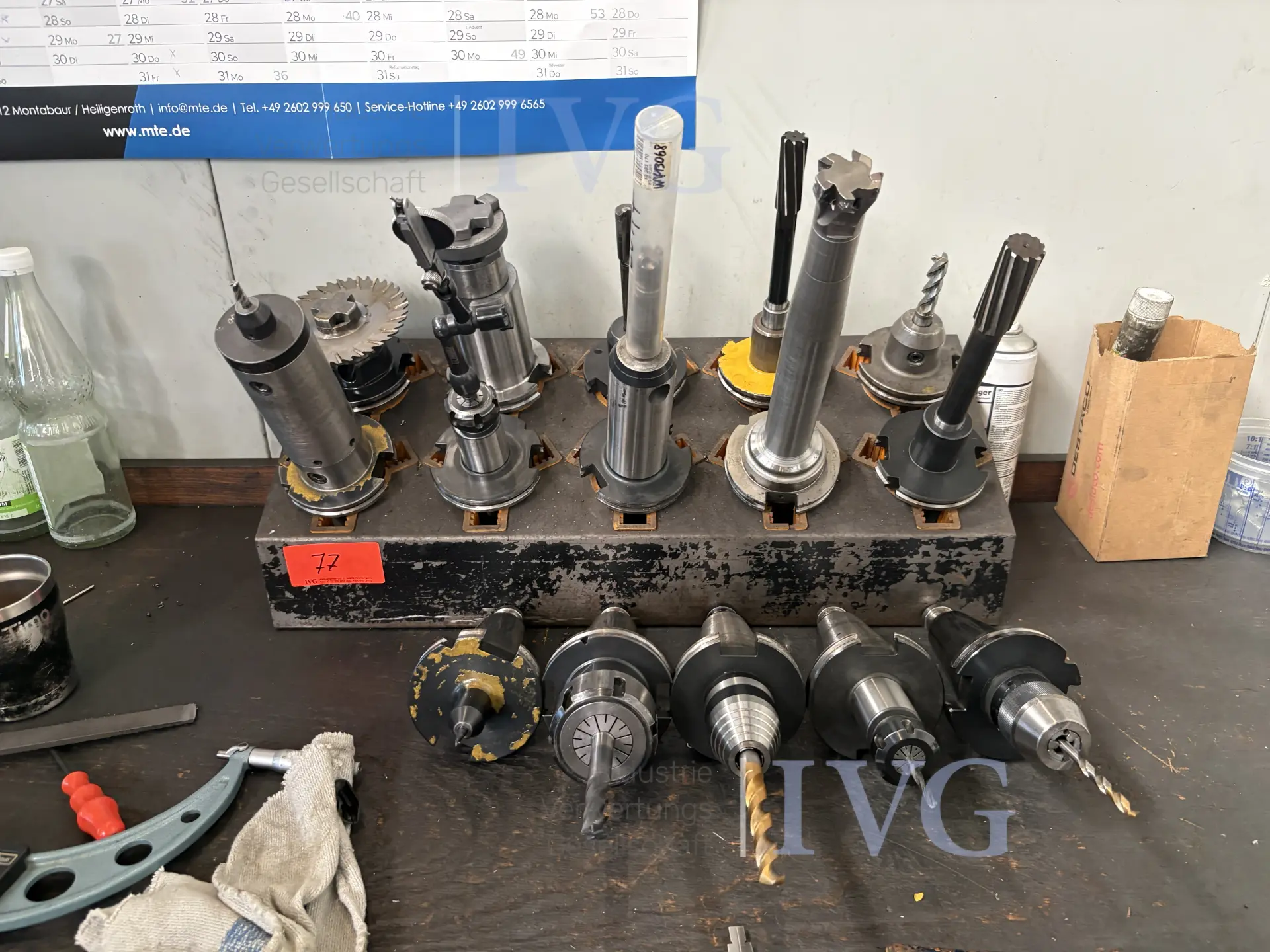 Posten Werkzeugaufnahmen SK50
